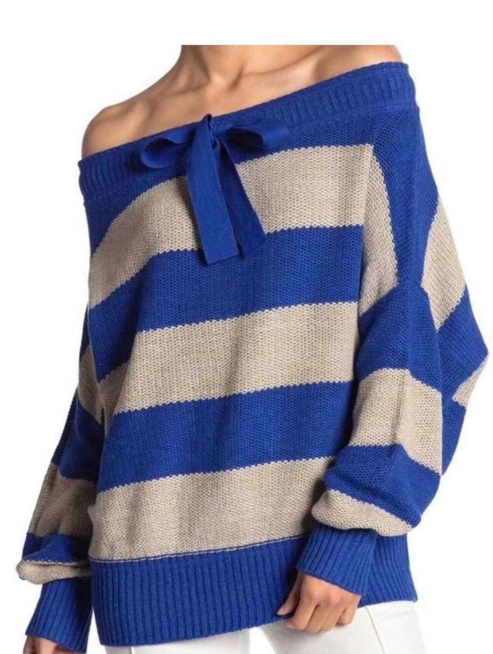 NWT! Free People Cassidy Off the Shoulder Pullover Sz Small‎